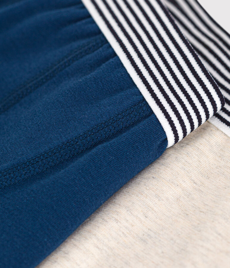 Boys' Cotton and Elastane Boxer Shorts - 2-Pack multicolor