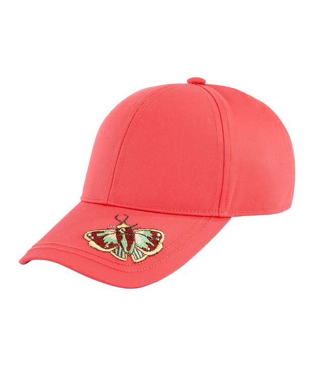 Twill cap for girls pink