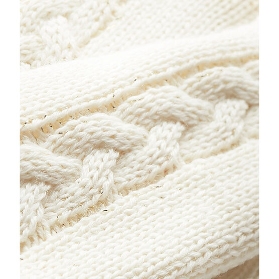 Girl's gloves COQUILLE beige/DORE yellow