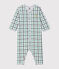 Baby Boys' Footless Tube Knit Sleepsuit MARSHMALLOW white/MULTICO white