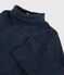 Babies' Cotton Polo Neck SMOKING blue/RUISSEAU