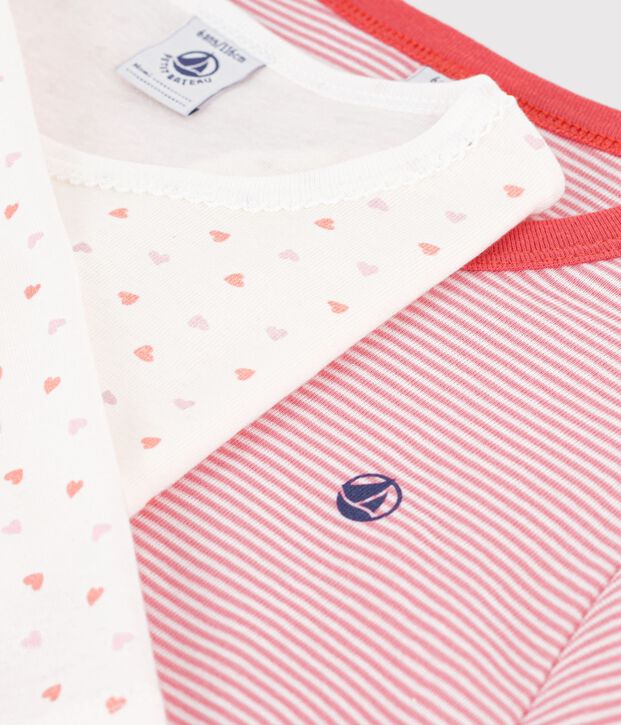 Pack of children's printed cotton pyjamas multicolor