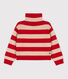 Boys' Stripy Wool/Cotton Pullover