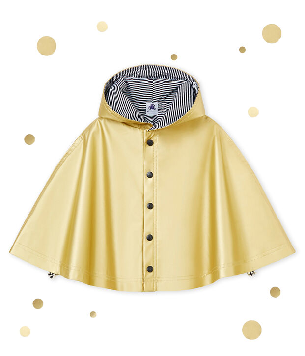 Mixed baby's rain cape yellow