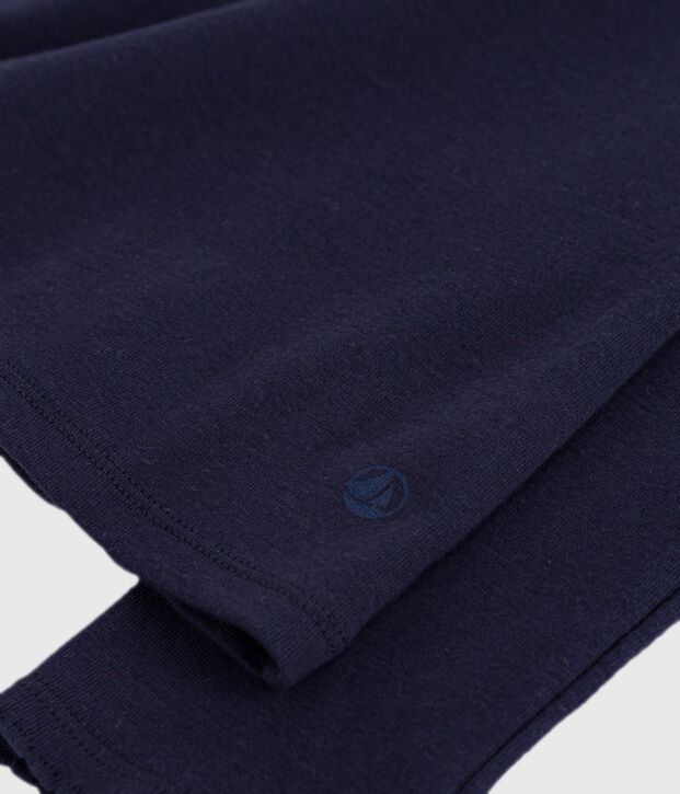 Women's Iconic long-sleeved cotton cocotte stitch T-shirt SMOKING