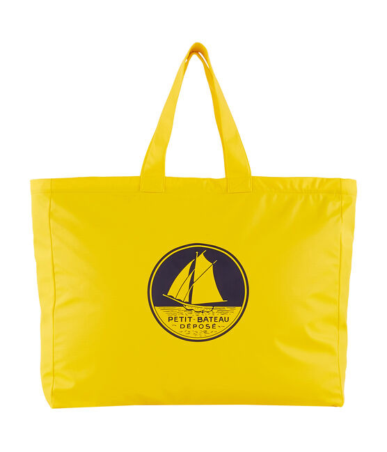 Plain tote bag JAUNE yellow