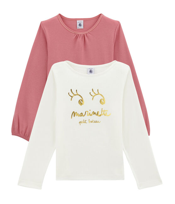 Set of 2 girl's T-shirts variante 2