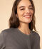 Women's Tube Knit Poppered Cardigan THUYA green