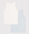 Boys' Pinstriped Cotton Vests - 2-Pack variante 1