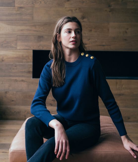 Women's Pullover SMOKING blue