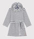 Children's Unisex Striped Terry Bathrobe