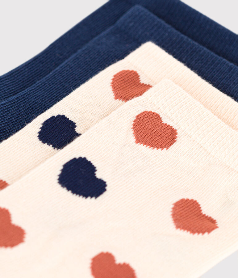 Women's Printed Cotton Socks - 2-Pack multicolor