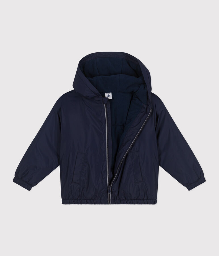 Boy's fleece windbreaker blue