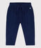 Babies' Fleece Trousers MEDIEVAL blue