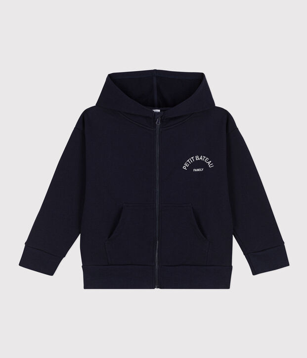 Boys' Zip-Up Hoodie blue