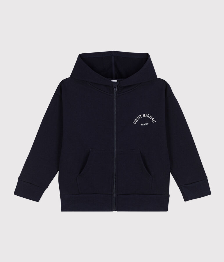 Boys' Zip-Up Hoodie blue