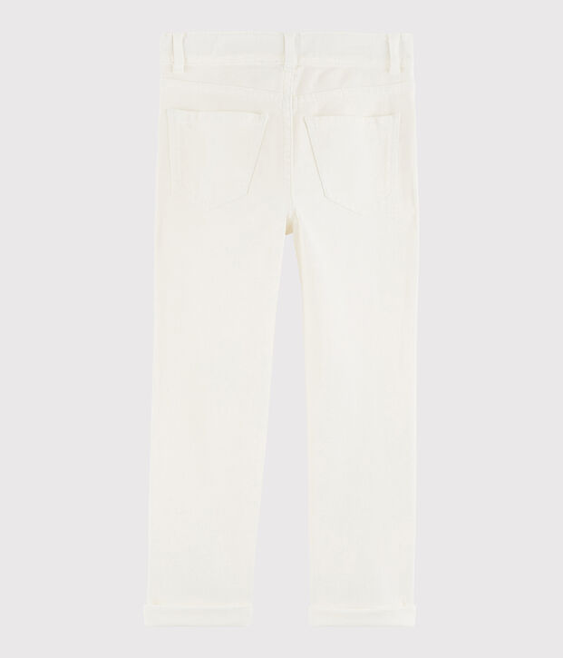 Boys' Serge Trousers white