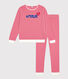 Women's stripey cotton pyjamas