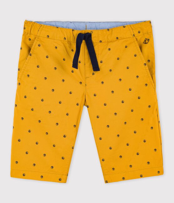 Bermuda Shorts TOPAZE yellow/FETA white