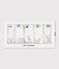 Babies' Rabbit Themed Long-Sleeved Cotton Bodysuits - 5-Pack variante 1
