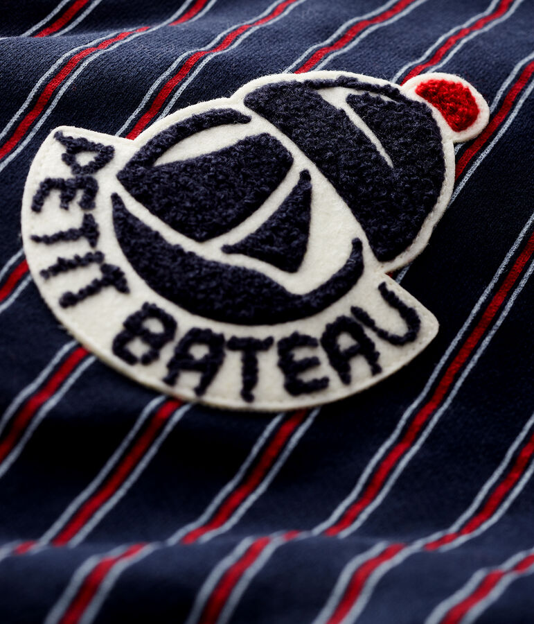 Baby boy's hooded sweatshirt blue/multicolor