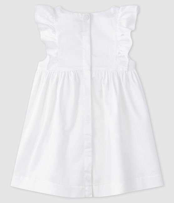 Baby girl's formal dress ECUME white