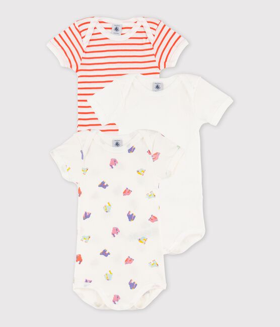 Baby Boys' Short-Sleeved Bodysuit - 3-Pack variante 1