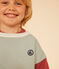 Boys' Colourblock Fleece Sweatshirt AVALANCHE white/MULTICO