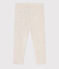 Babies' Cotton Leggings MONTELIMAR CHINE beige