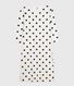 Women's heart-print cotton nightdress