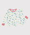 Children's dinosaur print cotton pyjamas MARSHMALLOW white/MULTICO white