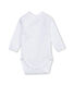 Unisex newborn plain long-sleeve bodysuit