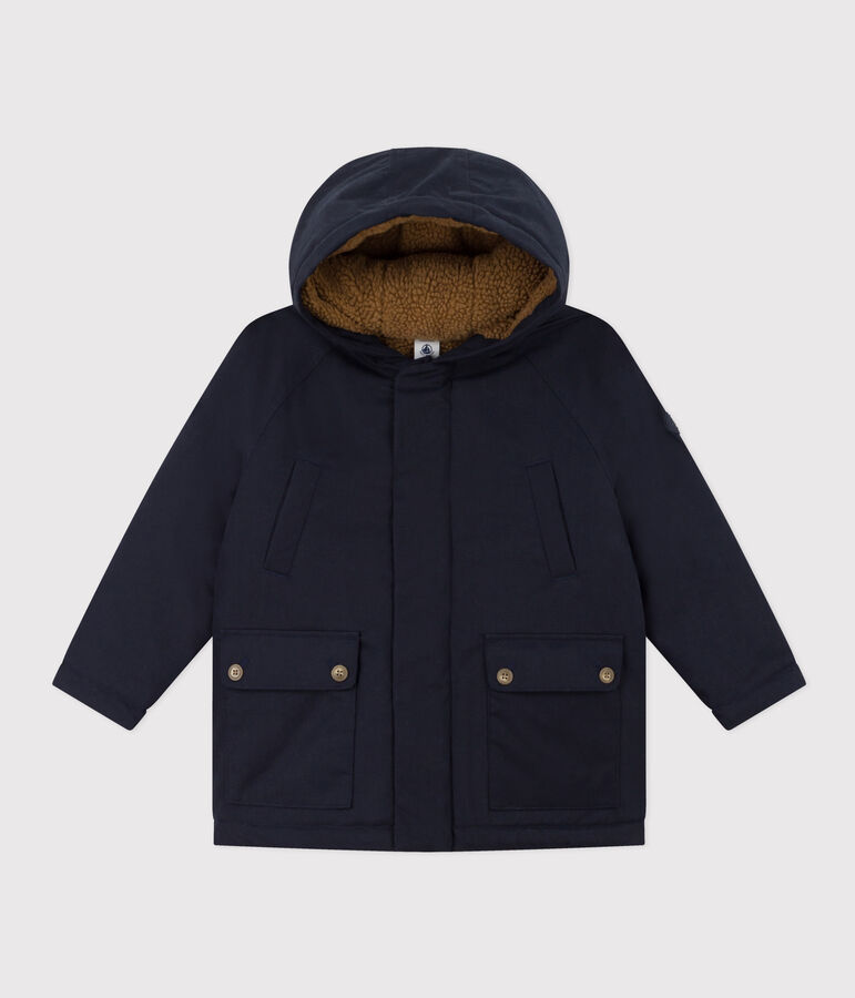 Children's unisex parka blue