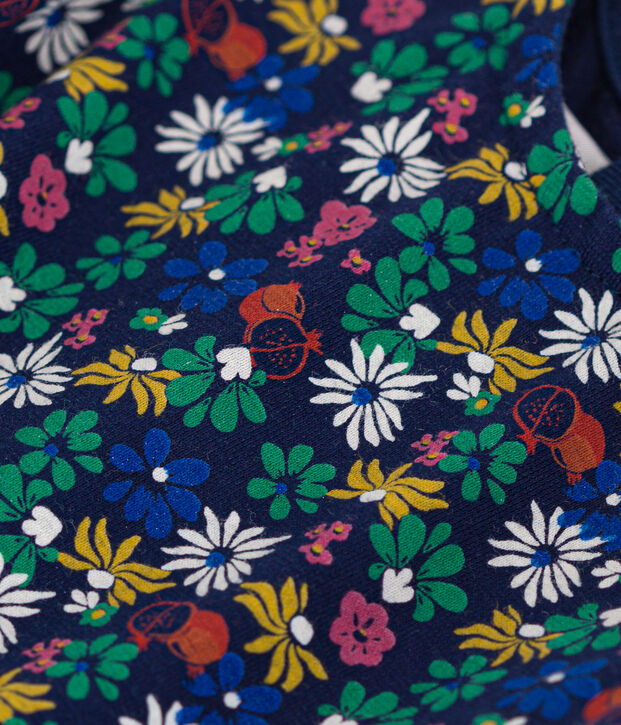 Babies' Sleeveless Jersey Blouse blue/multicolor