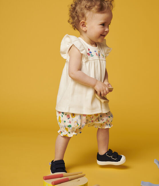 Baby Girls' Gorcella Print Bloomers MARSHMALLOW white/MULTICO white