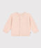 Babies' Knitted Cotton Cardigan SALINE pink