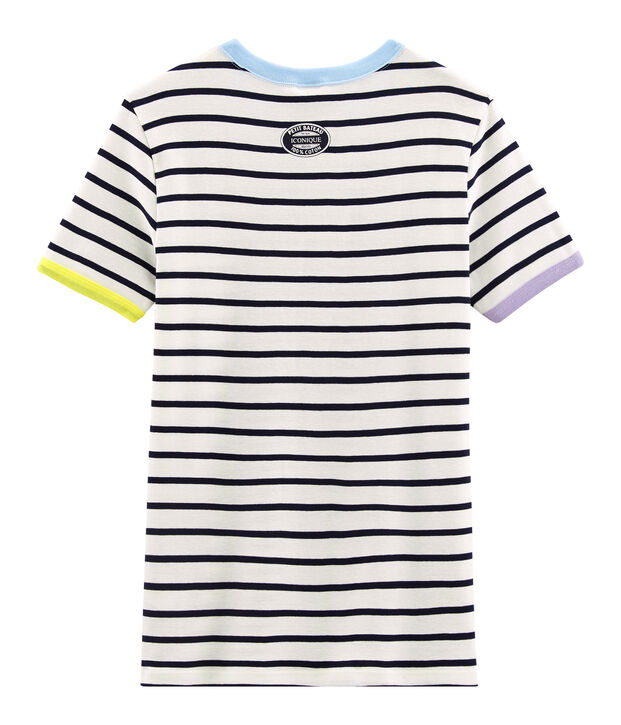 Women's Iconic T-Shirt white/blue