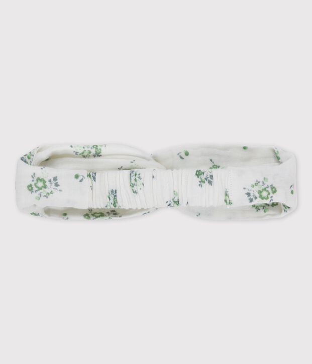 Babies' Easy Care Organic Cotton Headband white/multicolor