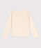 Children's Unisex Long-Sleeved Cotton T-Shirt AVALANCHE white/CASIMIR