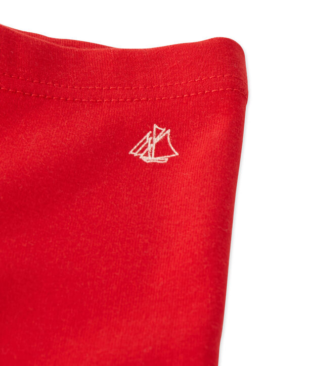 Baby girls' leggings red