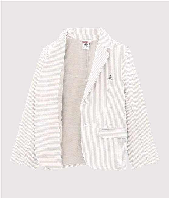 Boys' Jacket BEIGE beige/MARSHMALLOW white