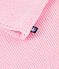 Babies' moss stitch cotton cardigan MARQUISE pink