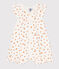 Babies' Orange Cotton Playsuit MARSHMALLOW white/MULTICO white