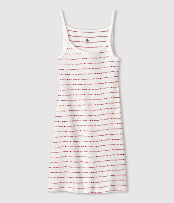 Women's Strappy Dress MARSHMALLOW white/TERKUIT red