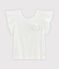 Girls' T-Shirt MARSHMALLOW white