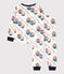 Children's Unisex Gondola Fleece Pyjamas MARSHMALLOW white/MULTICO white