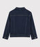 Boys' Denim Jacket DENIM BLEU FONCE blue
