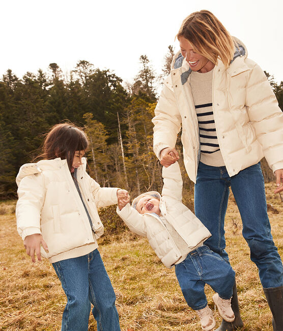 Babies' Recycled Parka AVALANCHE Ecru