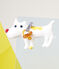Baby Boys' Dummy Holder Comforter in Towelling MARSHMALLOW white
