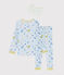 Boys' Fox Fancy Dress Ribbed Pyjamas FRAICHEUR blue/MULTICO white